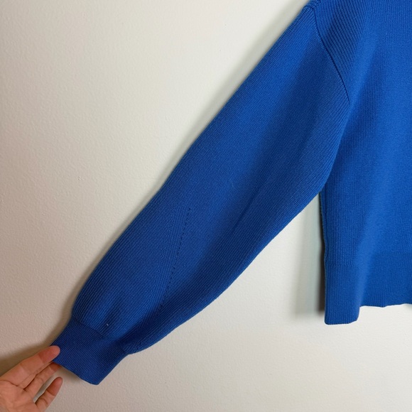 Gentle Fawn Orville Cardigan Sweater in Cobalt Size M - Picture 11 of 14